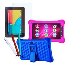 Capa Suporte infantil + Película + Caneta p/ Tablet M7 WIFI