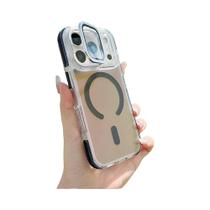 Capa Suporte Magnético Camaleão Para Câmera iPhone 17 16 15 14 13 12 pro Max Com Proteção De Lente Capa Suporte Magnético Camaleão Para Câmera iPhone 17 16 15 14 13 12 pro Max Com Proteção De Lente