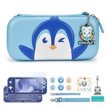 Capa Switch Lite + 15 acessórios InnoAura Blue Penguins
