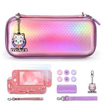 Capa Switch Lite InnoAura 14 em 1 e acessórios com rosa sereia Capa Switch Lite InnoAura 14 em 1 e acessórios com rosa sereia