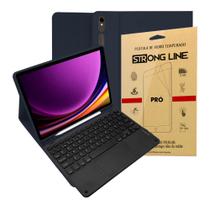 Capa Tab S9 11 Polegadas Case Teclado e Touchpad Anti Impacto + Pelicula de Vidro