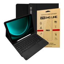 Capa Tab S9 Fe 10.9 Case Smart Teclado E Touchpad + Pelicula de Vidro Premium