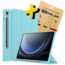 Capa Tab S9 Fe 10.9" Tab S9 11" Smart Suporte Caneta + Pelicula de Proteção