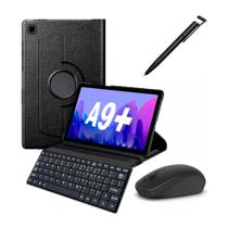 Capa Tablet A9 Plus + Teclado + Mouse + Caneta