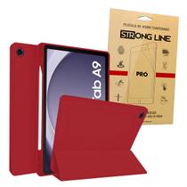 Capa Tablet A9 X110 Tela 8.7 Smart Fundo Opaco Porta Pencil Anti Impacto + Pelicula