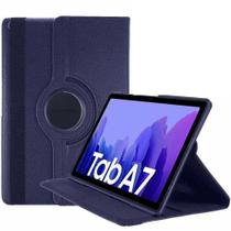 Capa Tablet Galaxy Tab A7 10.4 T500 T505 Giratória Executiva Rotação - Azul Marinho