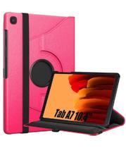 Capa Tablet Galaxy Tab A7 10.4 T500 T505 Giratória Executiva Rotação Rosa - SGM