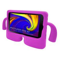 Capa Tablet Multilaser M7 Series Kids Infantil - Azul Céu