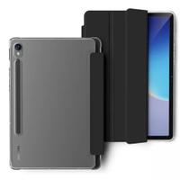 Capa Tablet Smart Para Galaxy Tab S9 Plus 12.4 Traseira Transparente