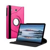 Capa Tablet Tab E T560 T561 Giratória Top + Película - Pink