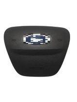 Capa Tampa do Airbag Volante For Ecosport Focus 2016 2017 2018 2019 2020 2021 2022 2023 Buzina Motorista