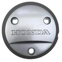 Capa Tampa Motor Direita Biz 125 Original Honda - Prateado Capa Tampa Motor Direita Biz 125 Original Honda - Prateado