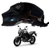 Capa Tanque Preto Esquerda Original Yamaha Fazer Fz25 Abs 2023 2024 2025
