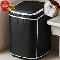 Capa Tanquinho Colormaq Suggar Impermeável Flanelada Premium10kg 13kg 15kg 16kg 20kg Zíper Reforçada