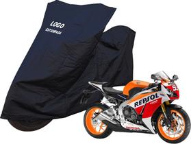 Capa Tecido Impermeável Moto Honda CBR 1000RR Repsol Capa Tecido Impermeável Moto Honda CBR 1000RR Repsol