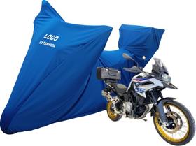Capa Tecido Proteção Moto Bmw F 850 Gs F850 Gs Com Top Case