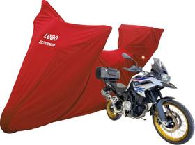 Capa Tecido Proteção Moto Bmw F 850 Gs F850 Gs Com Top Case Capa Tecido Proteção Moto Bmw F 850 Gs F850 Gs Com Top Case