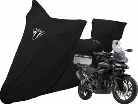 Capa Tecido Proteção Moto Triumph Tiger 1200 Com Top Case