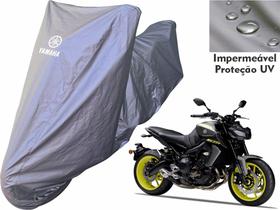 Capa Tecido Repele Sol Chuva Impermeável Moto Yamaha MT 09