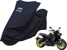 Capa Tecido Repele Sol Chuva Impermeável Moto Yamaha MT 09