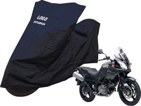 Capa Tecido Resistente Sol Impermeável Moto Suzuki DL 650 Capa Tecido Resistente Sol Impermeável Moto Suzuki DL 650