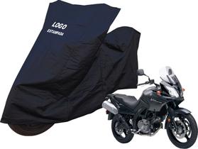 Capa Tecido Resistente Sol Impermeável Moto Suzuki DL 650