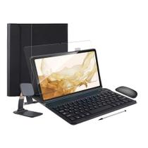 Capa Teclado Abnt2 Pelíc Mouse Para Galaxy Tab S8 X700 X706 Capa Teclado Abnt2 Pelíc Mouse Para Galaxy Tab S8 X700 X706