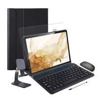 Capa Teclado Abnt2 Pelíc Mouse Para Galaxy Tab S8 X700 X706 Capa Teclado Abnt2 Pelíc Mouse Para Galaxy Tab S8 X700 X706