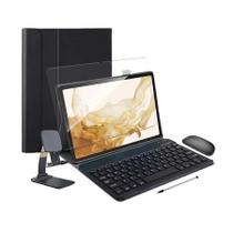 Capa Teclado Abnt2 Pelíc Mouse Para Galaxy Tab S8 X700 X706 Capa Teclado Abnt2 Pelíc Mouse Para Galaxy Tab S8 X700 X706