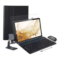 Capa Teclado Abnt2 Pelíc Mouse Para Galaxy Tab S8 X700 X706 Capa Teclado Abnt2 Pelíc Mouse Para Galaxy Tab S8 X700 X706