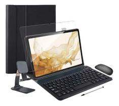 Capa Teclado Abnt2 Pelíc Mouse Para Galaxy Tab S8 X700 X706 Capa Teclado Abnt2 Pelíc Mouse Para Galaxy Tab S8 X700 X706