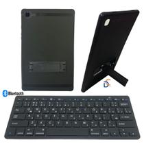 Capa + teclado Bluetooth p/ Tablet Samsung Galaxy A7 Lite T220 T225 8.7 polegadas