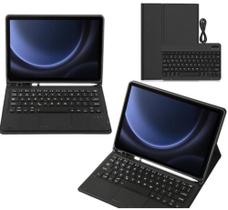 Capa Teclado Bluetooth para Samsung Galaxy Tab S9 Plus / S9 FE Plus