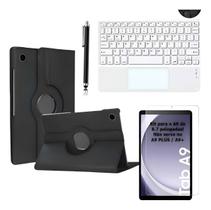 Capa + Teclado + Caneta + Pelicula P/ Tab Samsung A9 8.7'