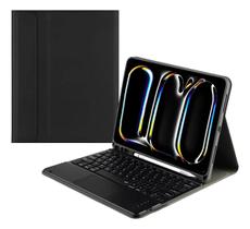 Capa Teclado Compatível para Ipad Pro 13 2024 Touchpad S Fio Bluetooth Capa Teclado Compatível para Ipad Pro 13 2024 Touchpad S Fio Bluetooth