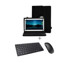 Capa + Teclado E Mouse Bluetooth P/ Tablet Galaxy A7 T500 T505 10.4