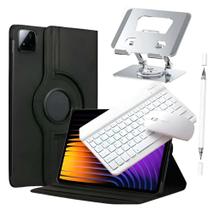 Capa + Teclado E Mouse + Suporte P/ Tab Xiaomi Pad 8 11,2' Capa + Teclado E Mouse + Suporte P/ Tab Xiaomi Pad 8 11,2'