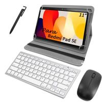 Capa Teclado Mouse Para Redmi Pad Se 11 Polegadas + Caneta