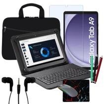 Capa Teclado p/ Tablet Samsung Galaxy Tab A9 8.7"+ Película + Mouse Bluetooth - Multilaser