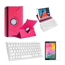 Capa/Teclado/Pel para Galaxy Tab A SM T290/T295 8" Rosa