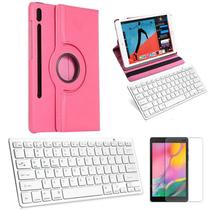 Capa/Teclado/Pel para Galaxy Tab S6 SM T860/T865 10,5" Rosa