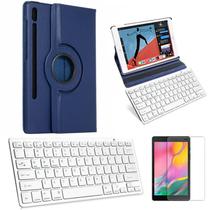 Capa/Teclado/Pel para Galaxy Tab S7 FE T735 10,4" Azul - Skin Zabom
