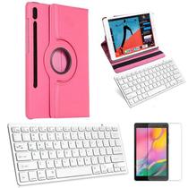 Capa/Teclado/Pel Para Galaxy Tab S7 T870/T875 11 Rosa