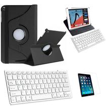 Capa/Teclado/Pel para iPad 9a Geração 10.2" 2021 - Preto