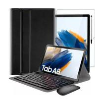 Capa Teclado Película Caneta Mouse P Galaxy Tab A8 X200 X205 Capa Teclado Película Caneta Mouse P Galaxy Tab A8 X200 X205