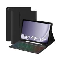 Capa Teclado Retroiluminado Para Samsung Galaxy Tab A9 plus A9 X210 X215 X216 De 11 Polegadas