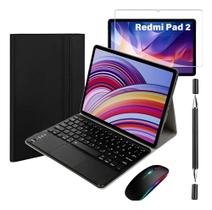 Capa+ Teclado Touchpad Integrado + Mouse Para Tablet Xiaomi Redmi Pad Se 11 Pol + Mouse + Caneta