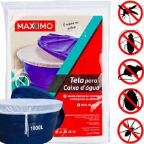 Capa (Tela) Para Caixa D'água 1000L Redonda 1,55m Proteção Sujeiras Dengue Mosquitos Insetos-MALUZI Capa (Tela) Para Caixa D'água 1000L Redonda 1,55m Proteção Sujeiras Dengue Mosquitos Insetos-MALUZI