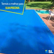 Capa Tela Para Piscina Proteção Sujeira E Segurança 5x8