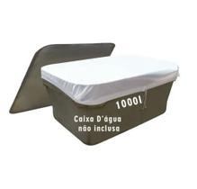 Capa telada para caixa d'água retangular de 1000 litros Capa telada para caixa d'água retangular de 1000 litros